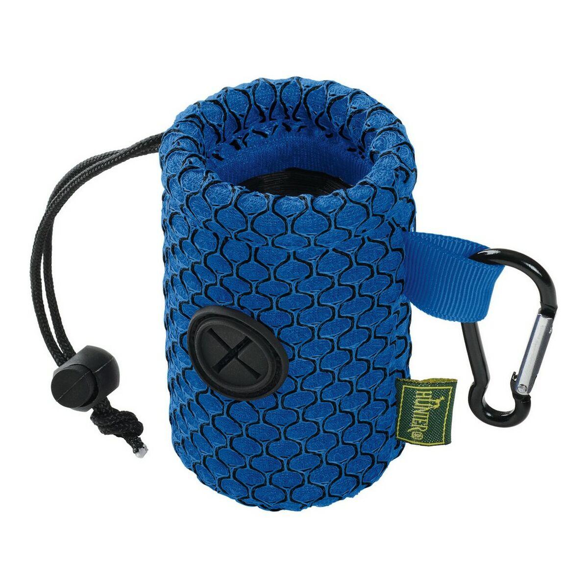 Dispensador de Bolsas para Mascotas Hunter Azul Portabolsas Malla
