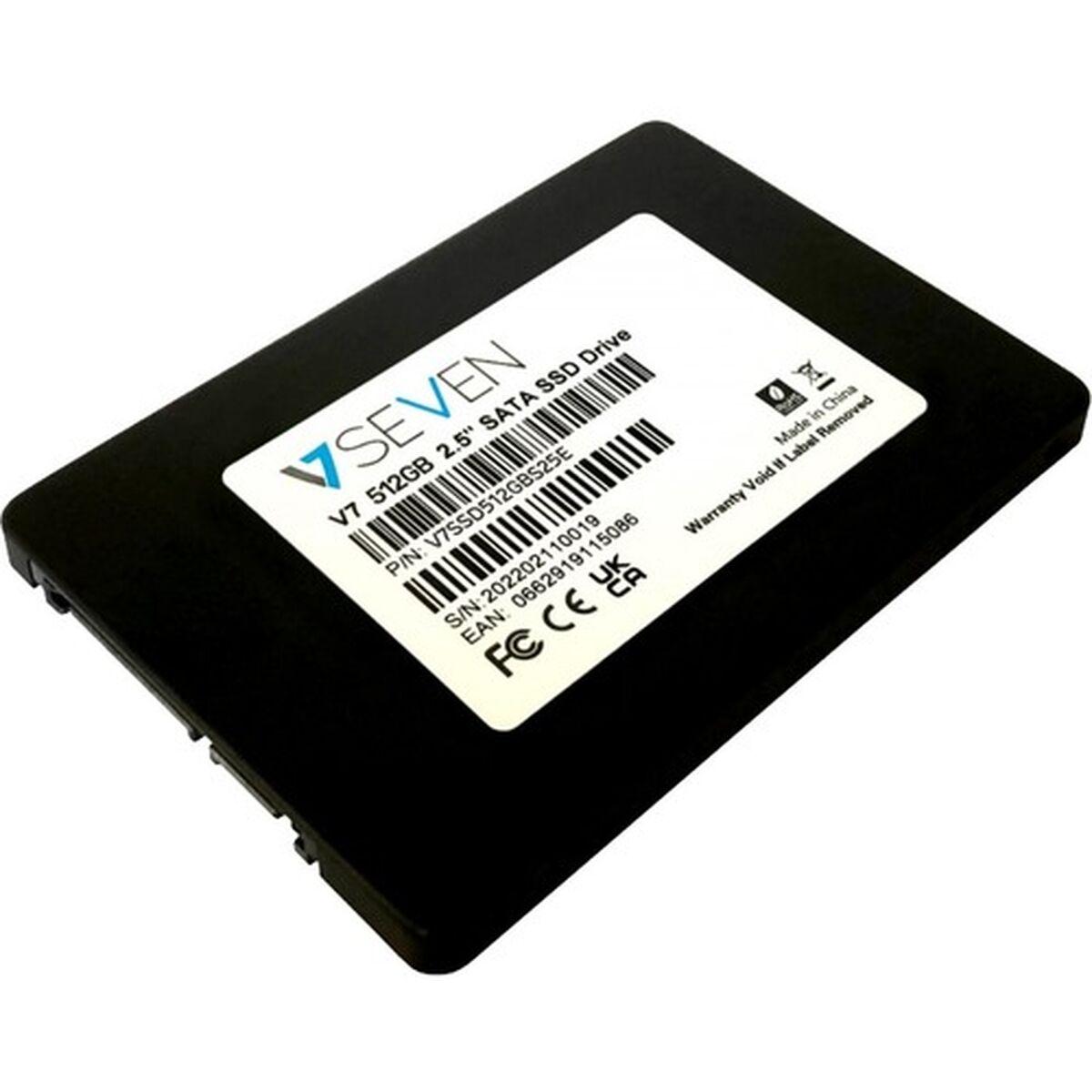 Disco Duro V7 V7SSD512GBS25E 512 GB SSD