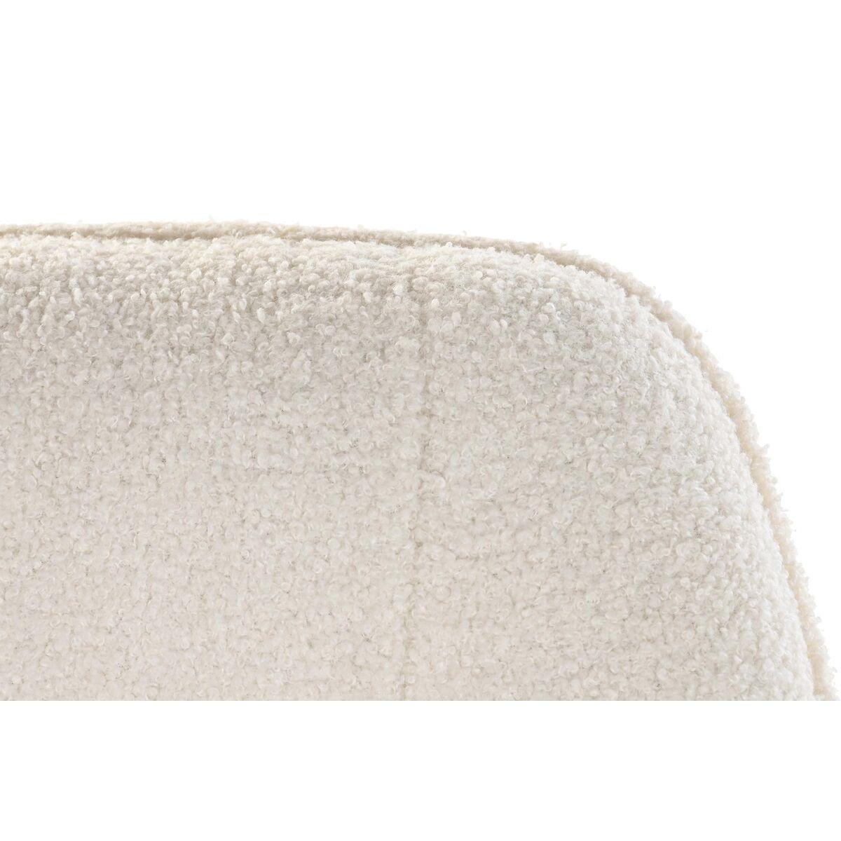Sillón DKD Home Decor Crema Natural 65 x 75 x 96 cm