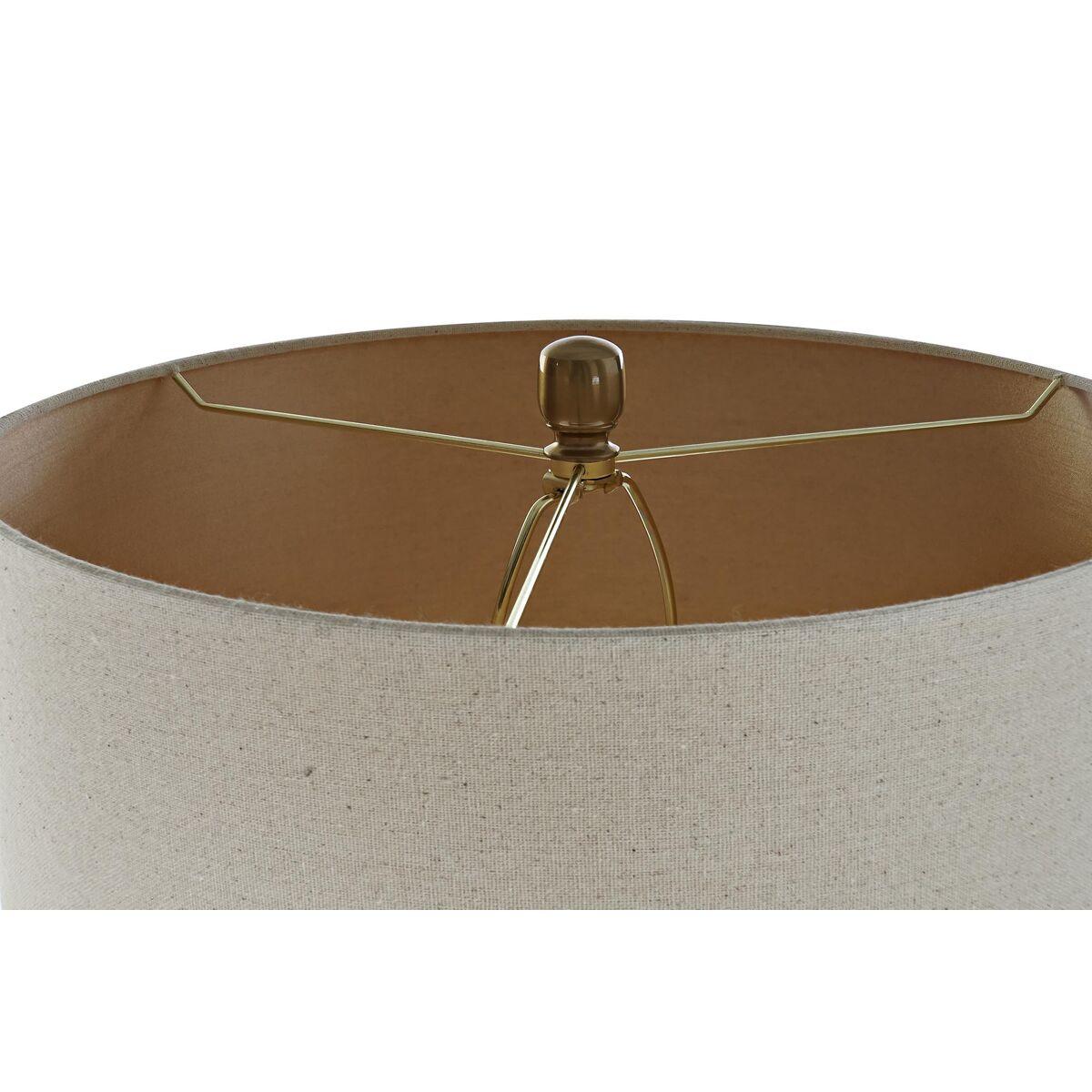 Lámpara de Pie DKD Home Decor 41 x 41 x 161 cm Cristal Dorado Metal 220 V 50 W