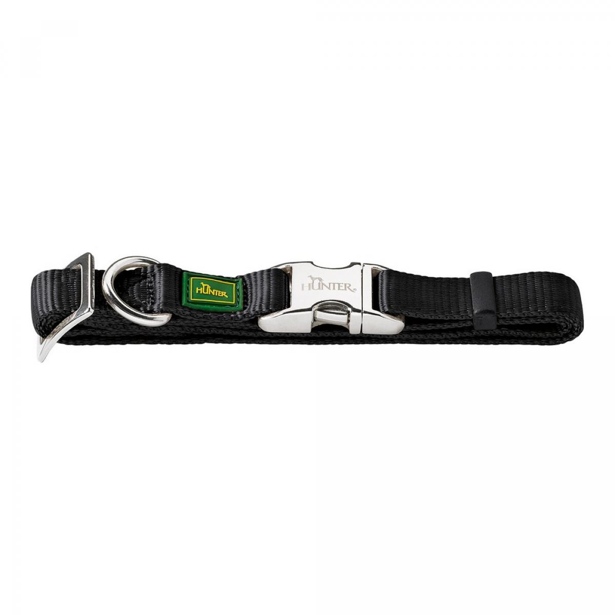 Collar para Perro Hunter Alu-Strong Negro Talla M (40-55 cm)