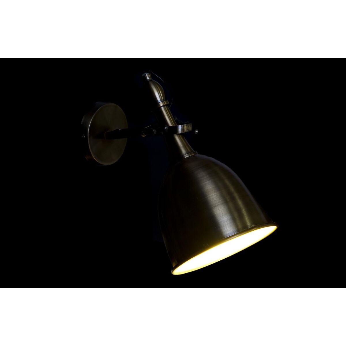 Lámpara de Pared DKD Home Decor Dorado Metal 50 W Loft 220 V 20 x 41 x 38 cm