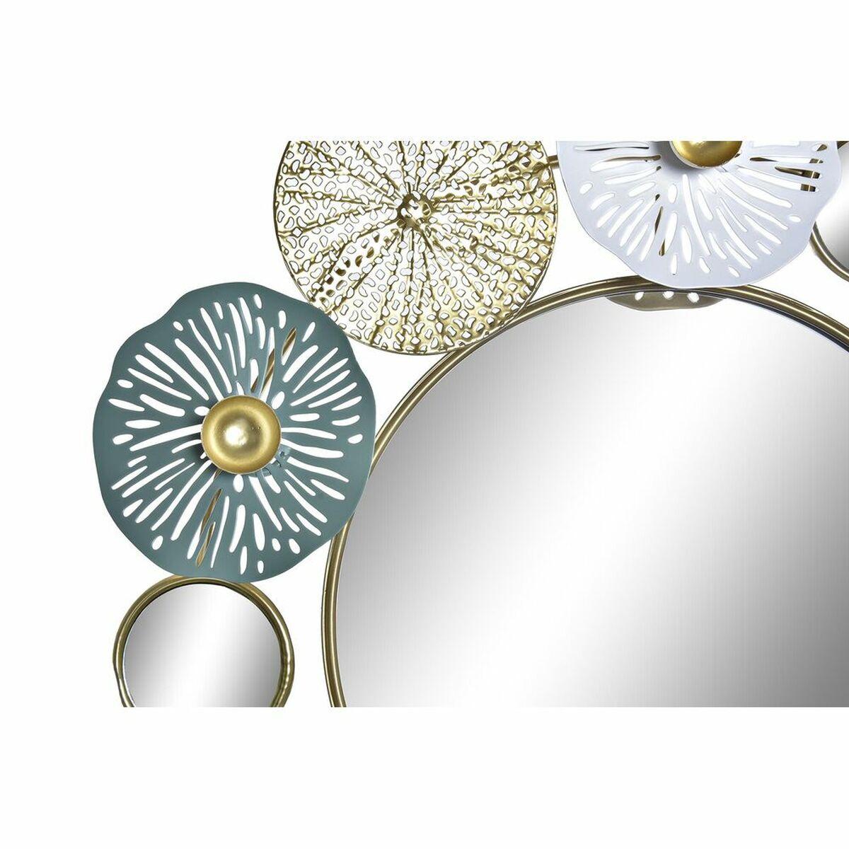 Espejo de pared DKD Home Decor Verde Dorado Oriental 50 x 5 x 51 cm