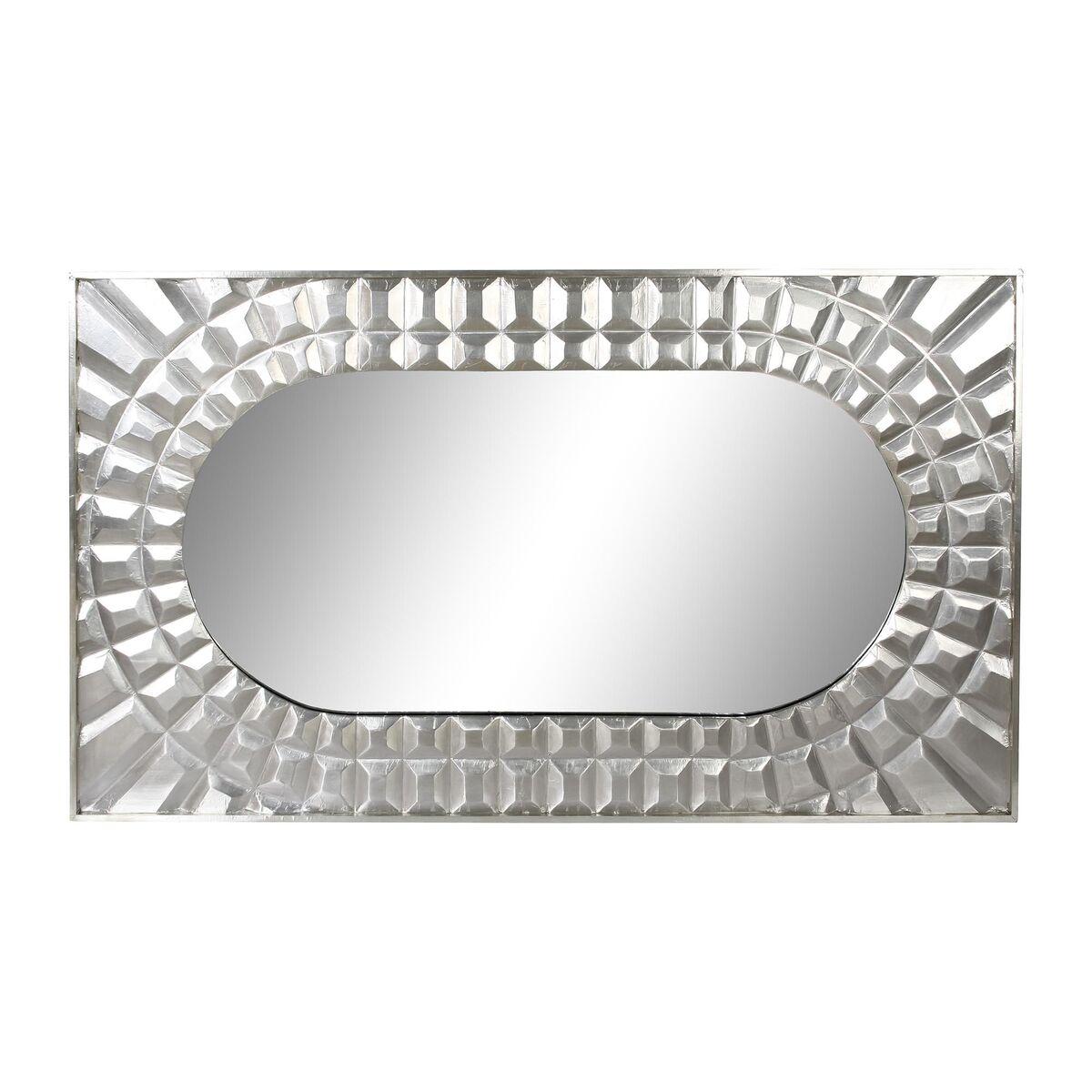 Espejo de pared DKD Home Decor Plateado Moderno 154 x 4 x 92 cm