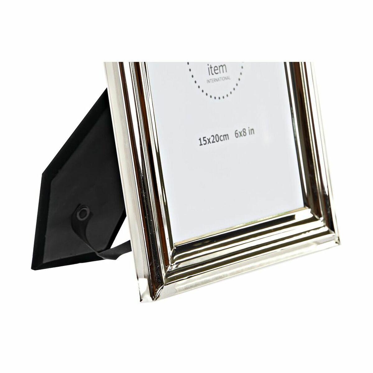 Marco de Fotos DKD Home Decor Plateado Metal 20 x 2 x 25 cm Tradicional