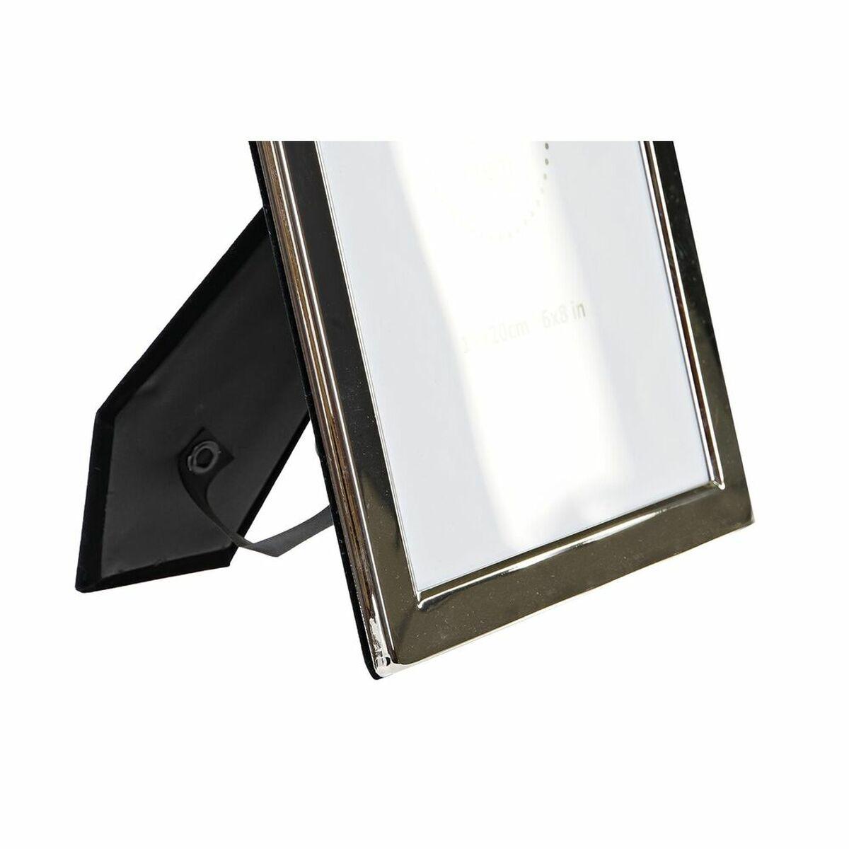 Marco de Fotos DKD Home Decor Metal Plateado Tradicional 18 x 2 x 23 cm