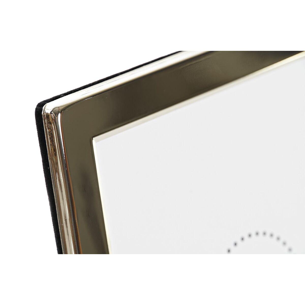 Marco de Fotos DKD Home Decor Metal Plateado Tradicional 18 x 2 x 23 cm