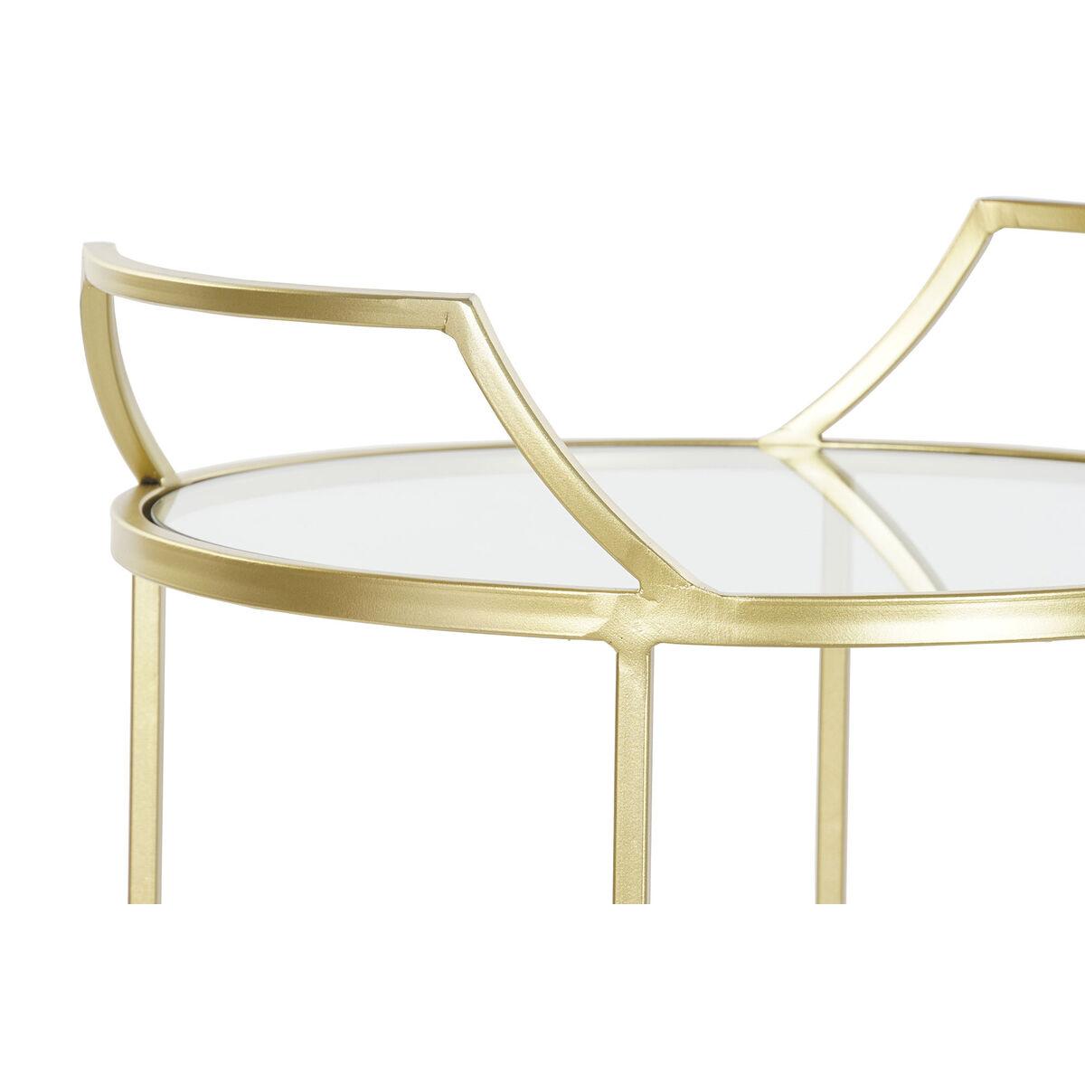 Carro Multiusos DKD Home Decor Dorado 42 x 40 x 78 cm