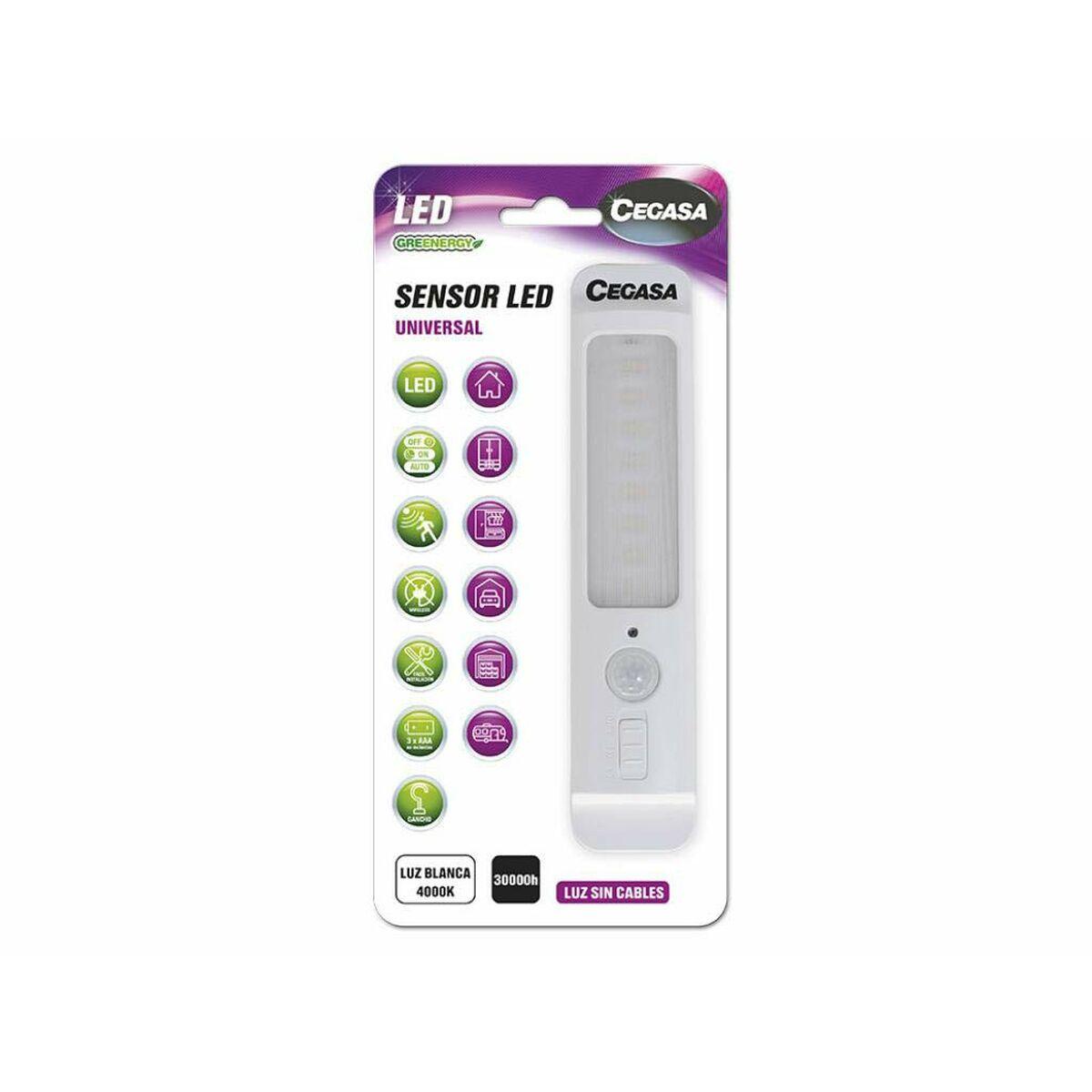 Luz LED con Sensor de Movimiento Cegasa  