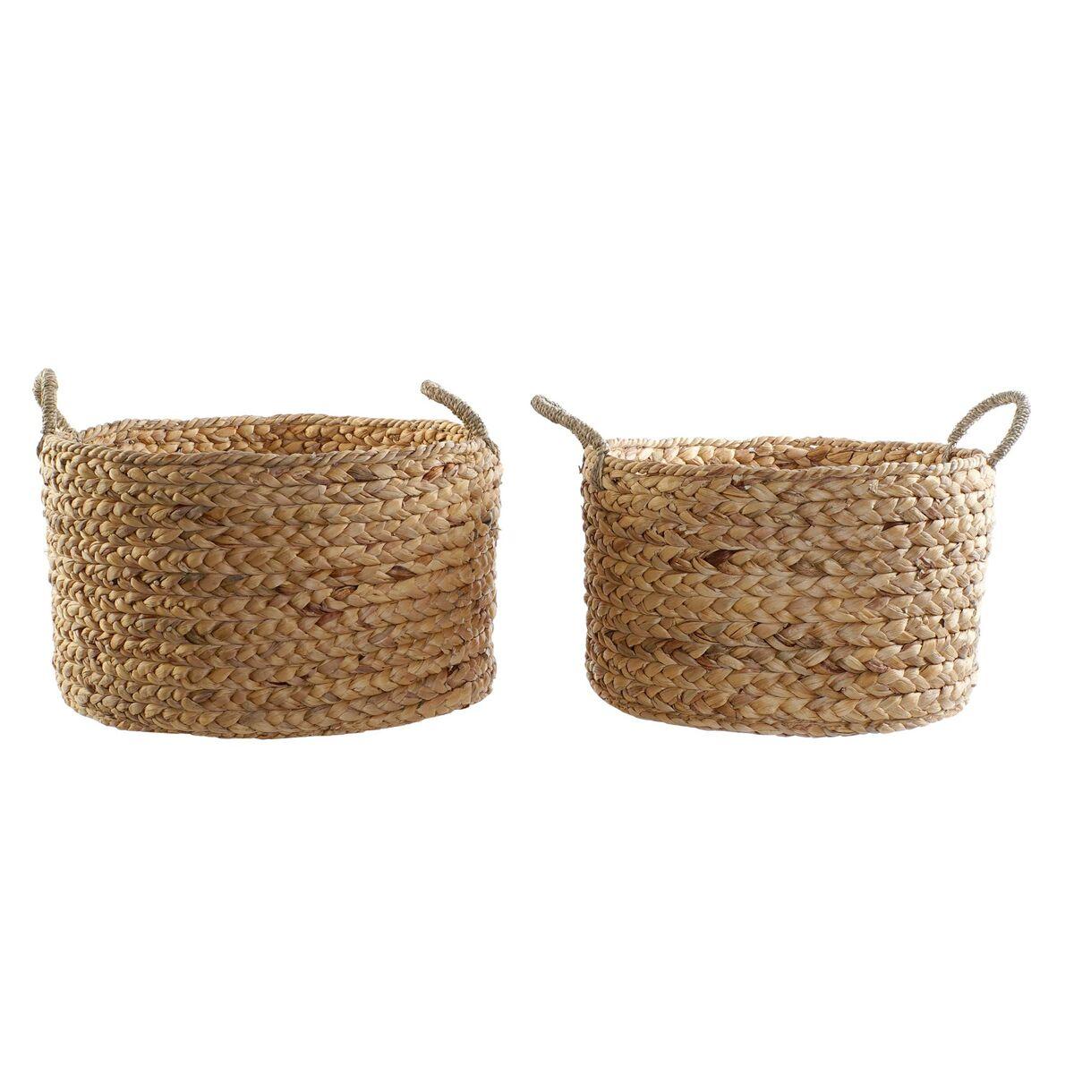 Juego de Cestas DKD Home Decor 51 x 51 x 30 cm Boho
