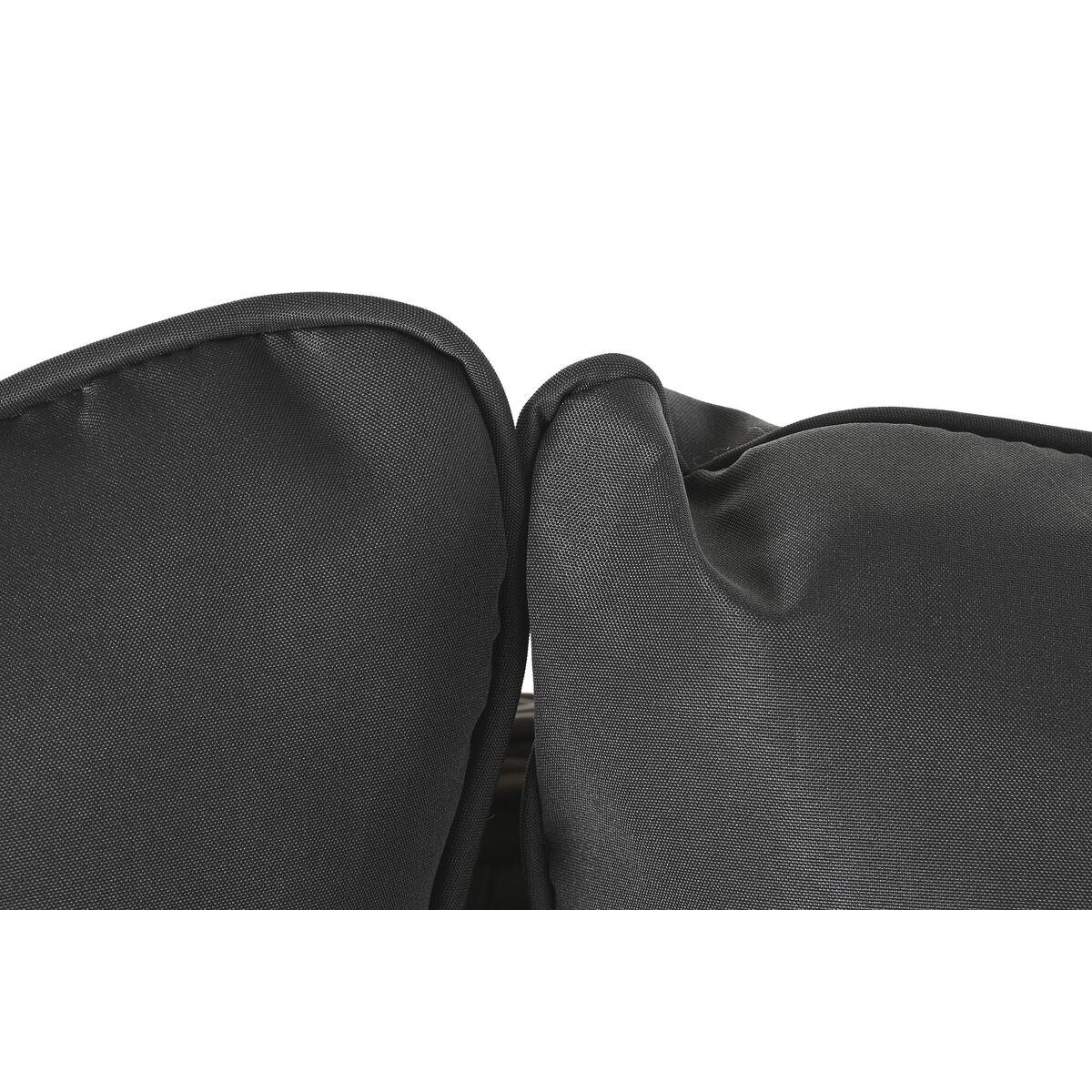 Muebles de Jardín DKD Home Decor Gris Marrón oscuro 81 cm 175 x 73 x 81 cm (4 Piezas)