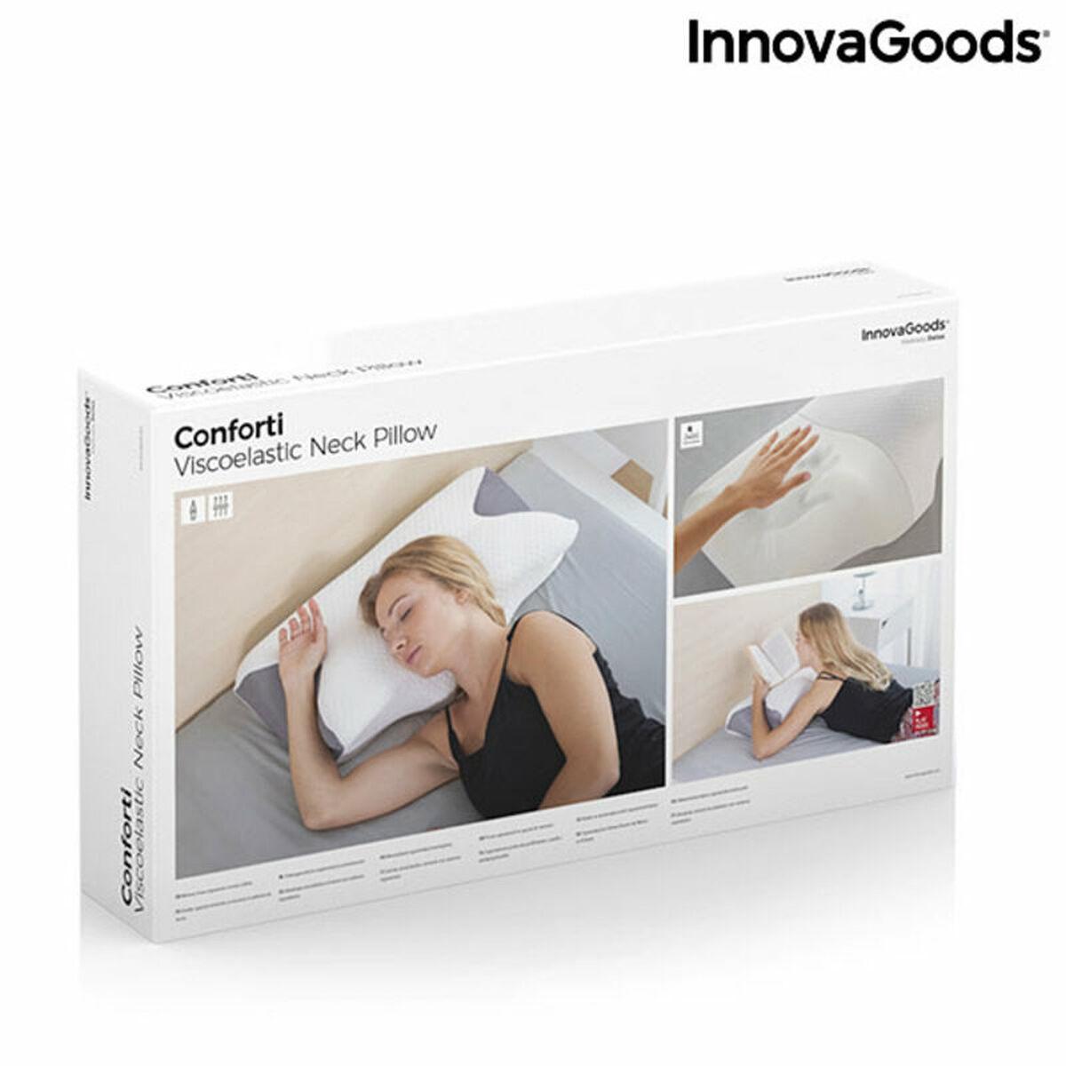 Almohada Viscoelástica Cervical con Contorno Ergonómico Conforti InnovaGoods   (Reacondicionado A)