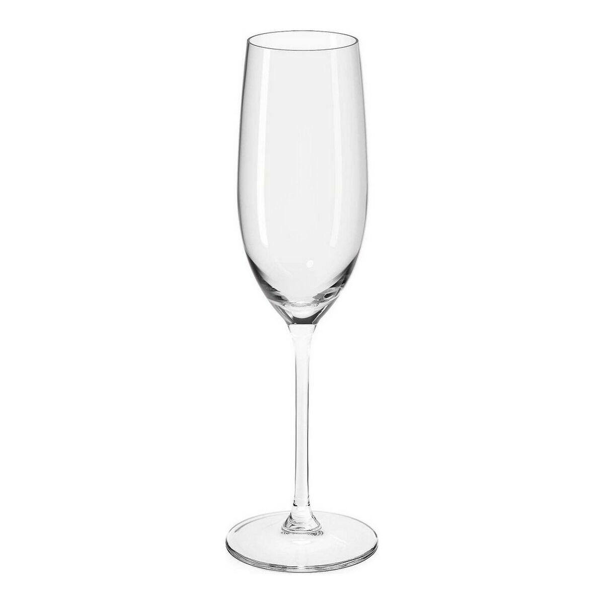 Copa de champán Royal Leerdam Fim Cristal Transparente 6 Unidades (21 cl)