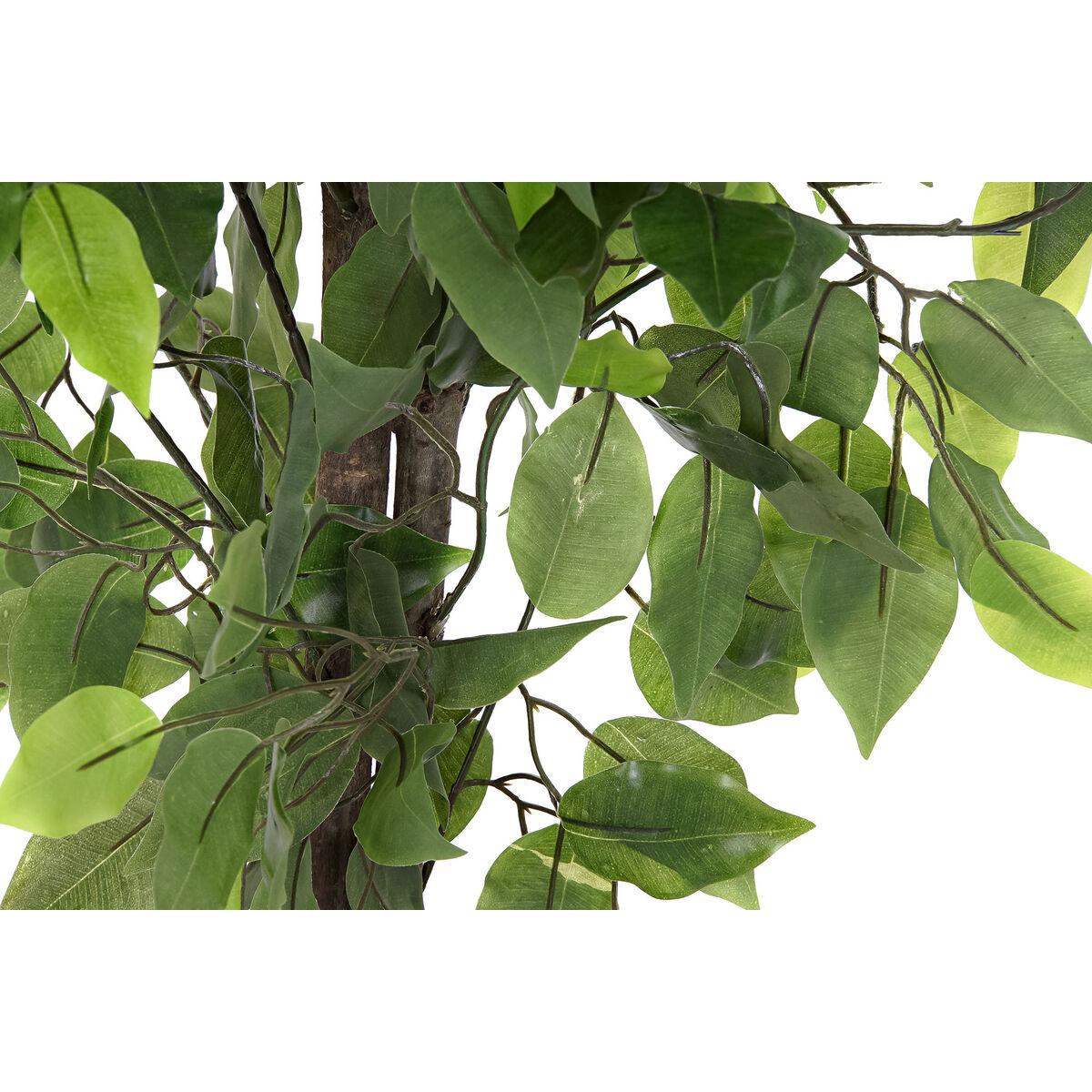 Planta Decorativa DKD Home Decor 50 x 50 x 90 cm Metal Polietileno Verde 30 x 40 cm Ficus Urbano