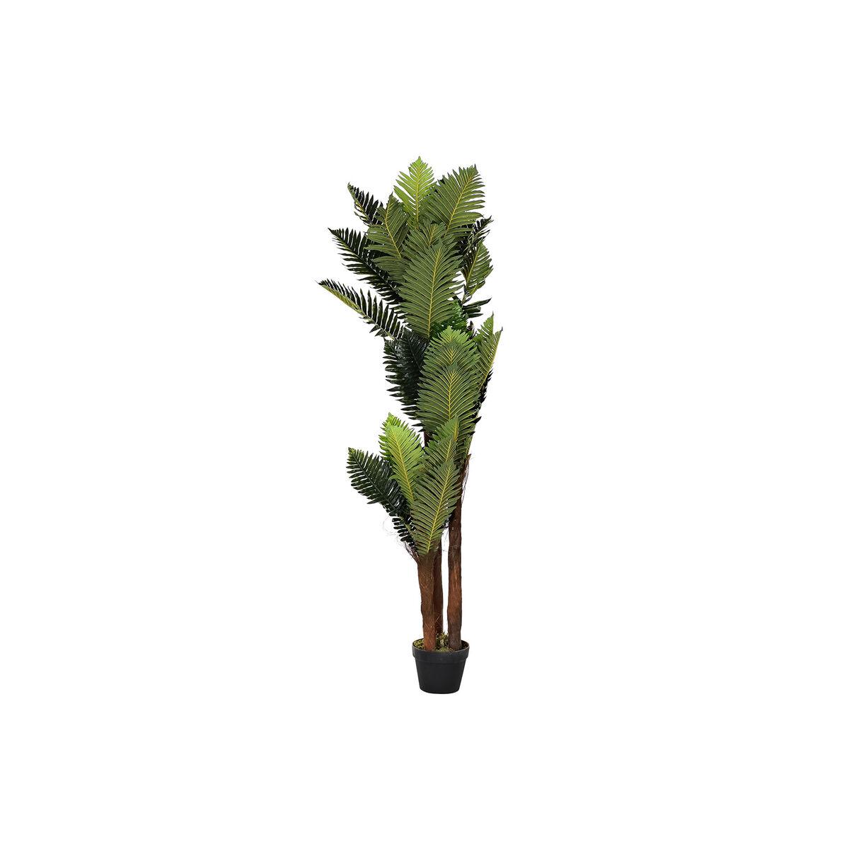 Planta Decorativa DKD Home Decor 40 x 40 x 150 cm Polietileno Verde Palmera Urbano