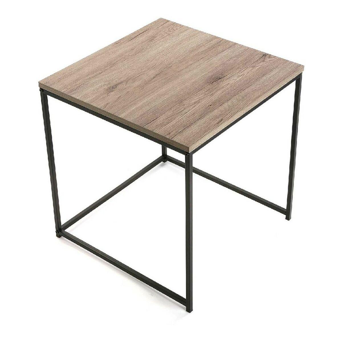 Mesa auxiliar Hierro Madera MDF (50 x 50 x 50 cm) (45 x 45 x 45	 cm)