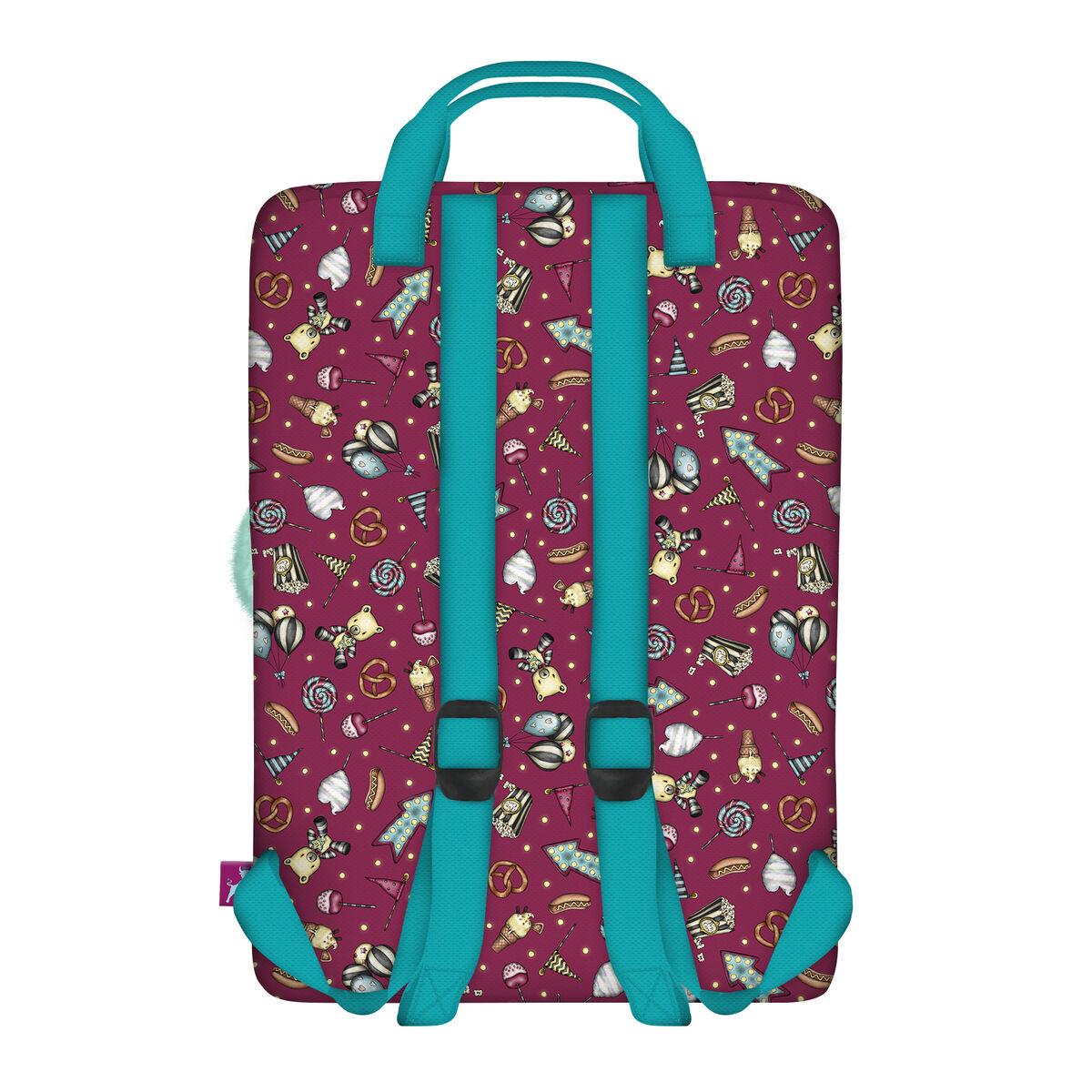 Mochila Escolar Gorjuss Fireworks Granate 25 x 36 x 10 cm