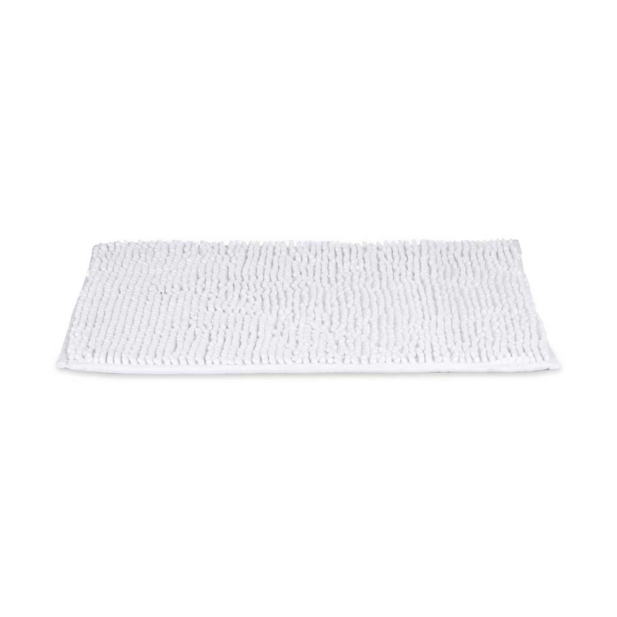 Alfombra de baño 40 x 60 cm Blanco
