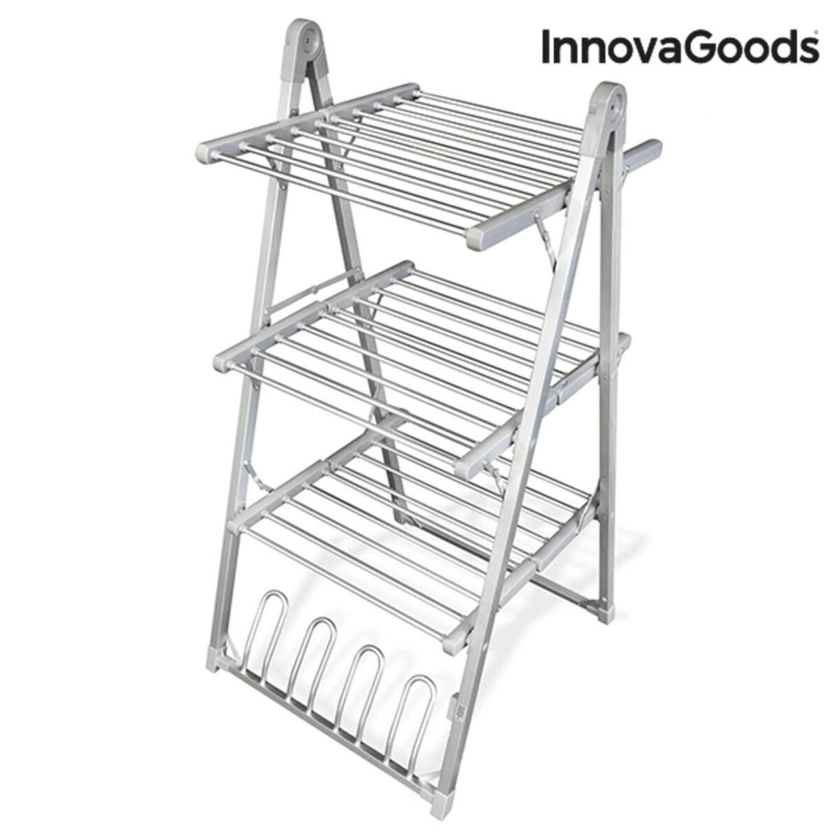 Tendedero Eléctrico Plegable Verayer InnovaGoods IG114383 Aluminio Gris (Reacondicionado B)