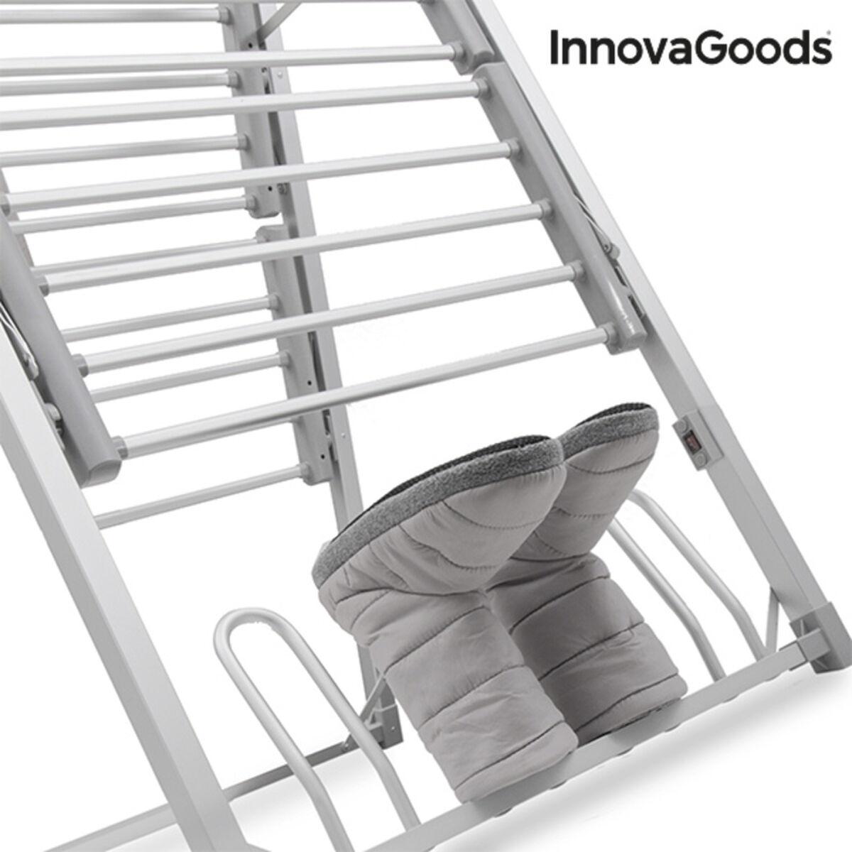 Tendedero Eléctrico Plegable Verayer InnovaGoods IG114383 Aluminio Gris (Reacondicionado B)