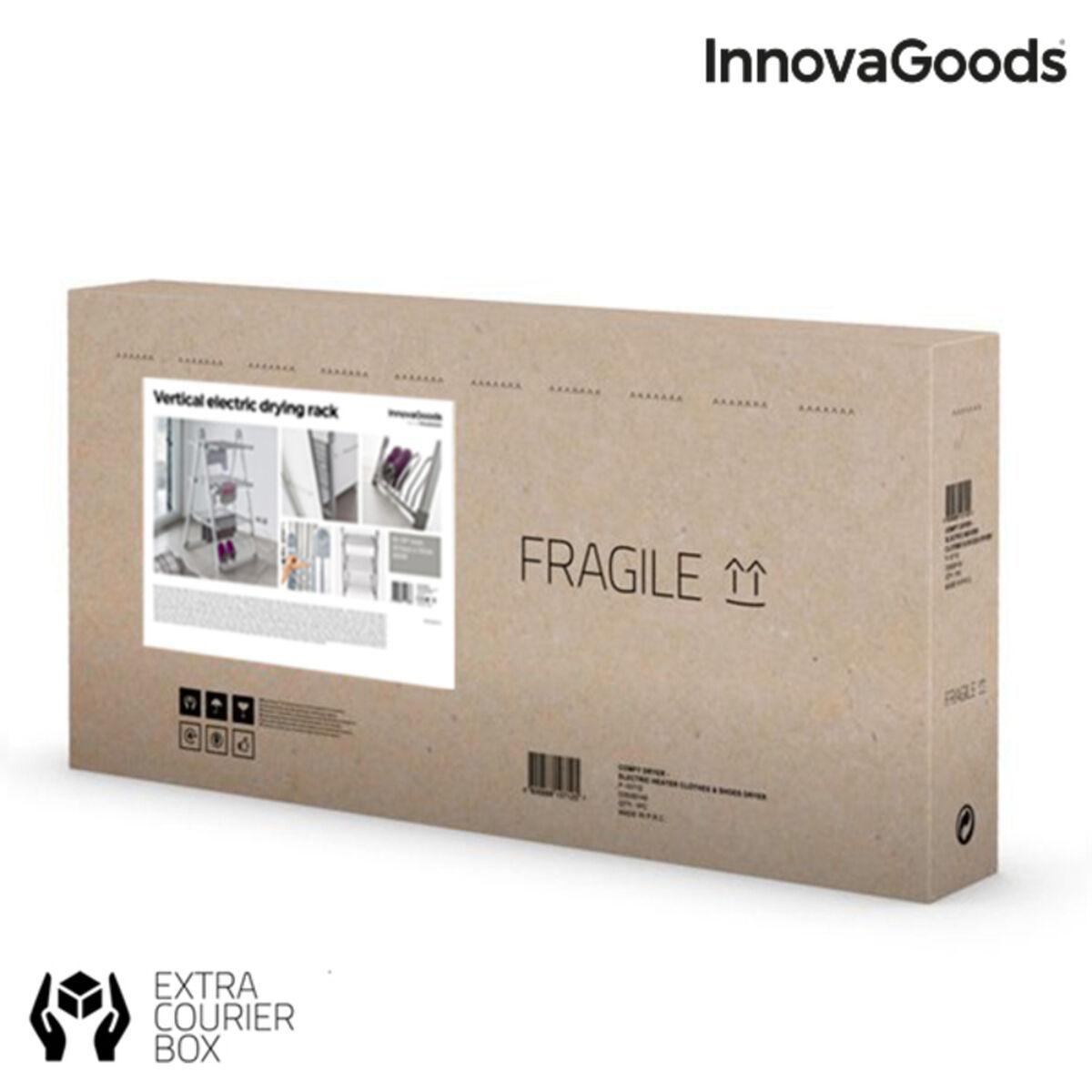 Tendedero Eléctrico Plegable Verayer InnovaGoods IG114383 Aluminio Gris (Reacondicionado B)
