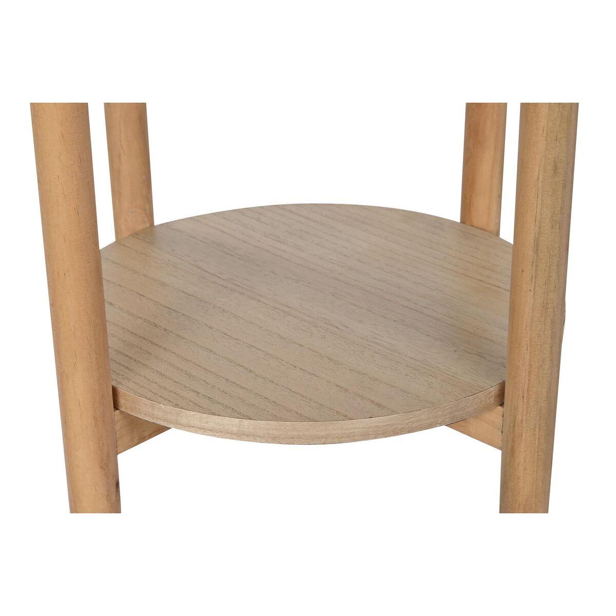 Mesita Auxiliar DKD Home Decor Natural 38 x 38 x 54,5 cm 41 x 41 x 55,5 cm
