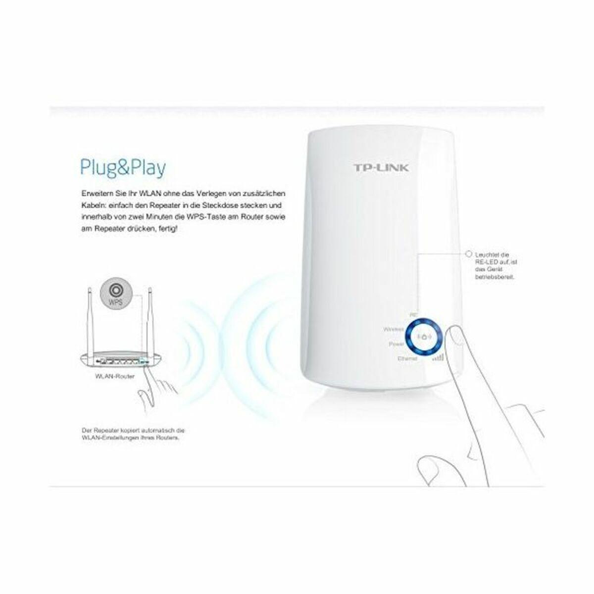 Punto de Acceso Repetidor TP-LINK TL-WA850RE 300N RJ45