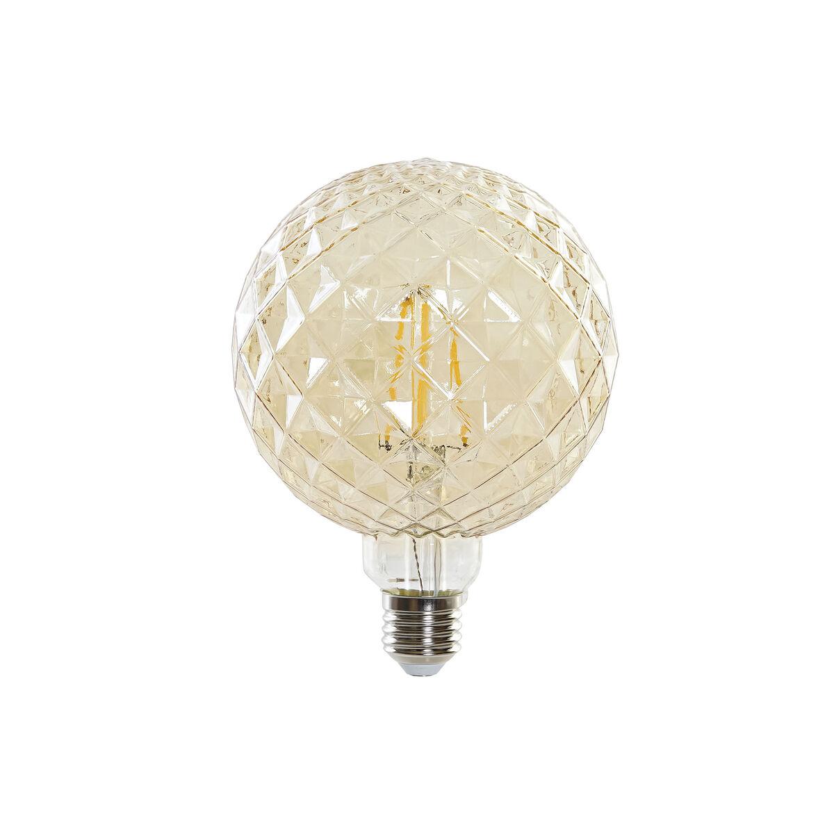 Bombilla LED DKD Home Decor Ambar 4 W E27 450 lm 12 x 12 x 16,5 cm
