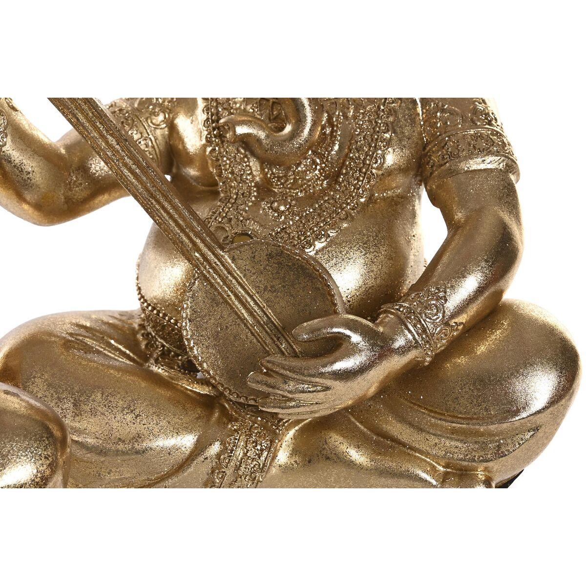 Figura Decorativa DKD Home Decor Resina Indio (31 x 15,5 x 30 cm) (3 Unidades)