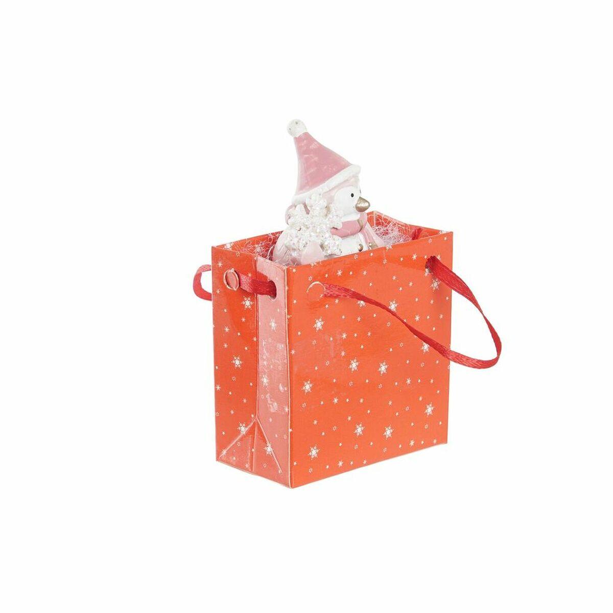 Adorno Navideño DKD Home Decor Resina Muñeco de Nieve (3,5 x 2,5 x 4 cm) (4 Unidades)