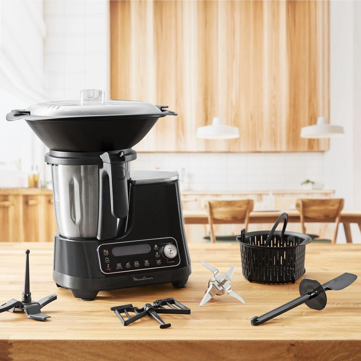Robot de Cocina Moulinex HF456810 Negro 1400 W