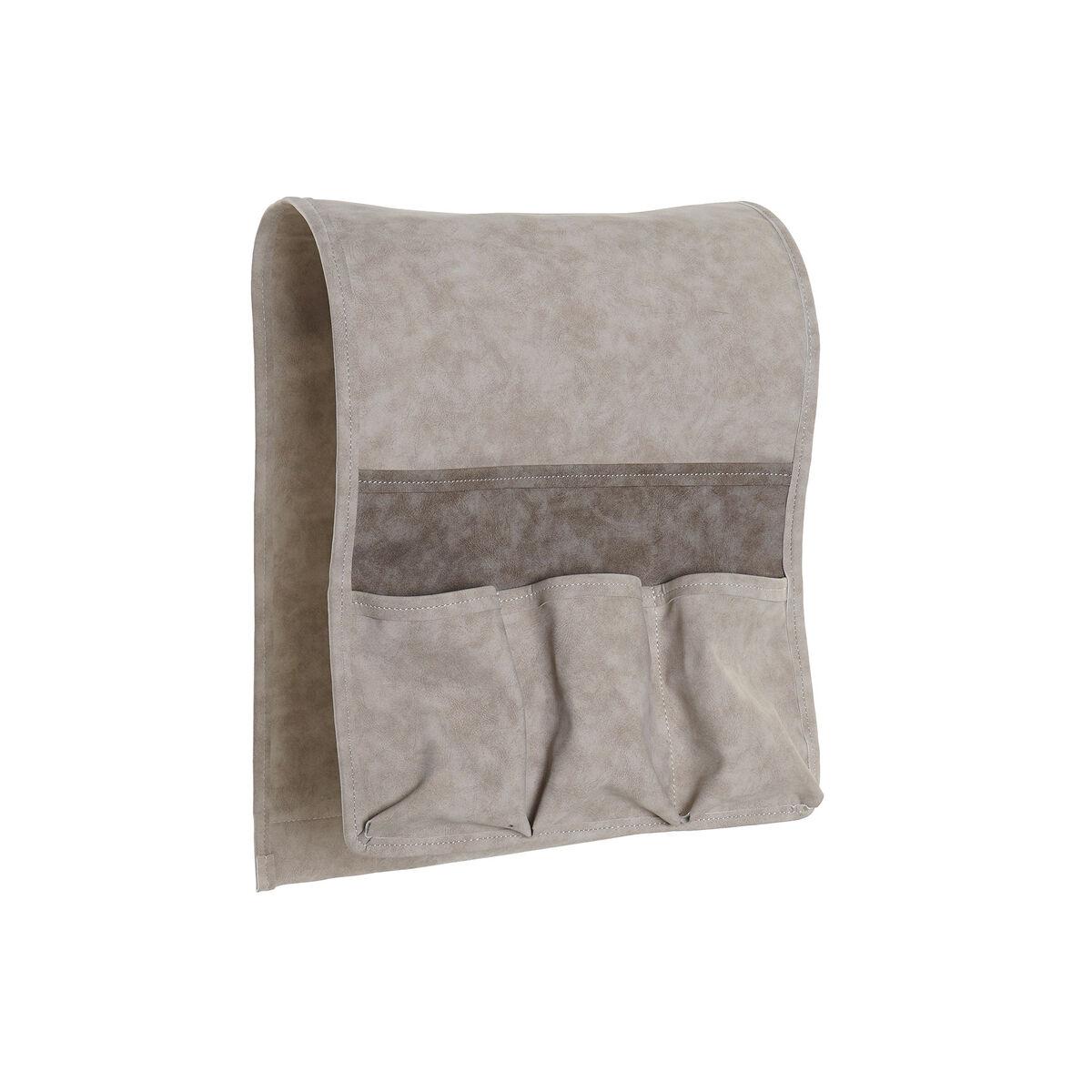 Portamandos DKD Home Decor Gris Gris claro Gris oscuro Poliuretano 30 x 0,5 x 90 cm