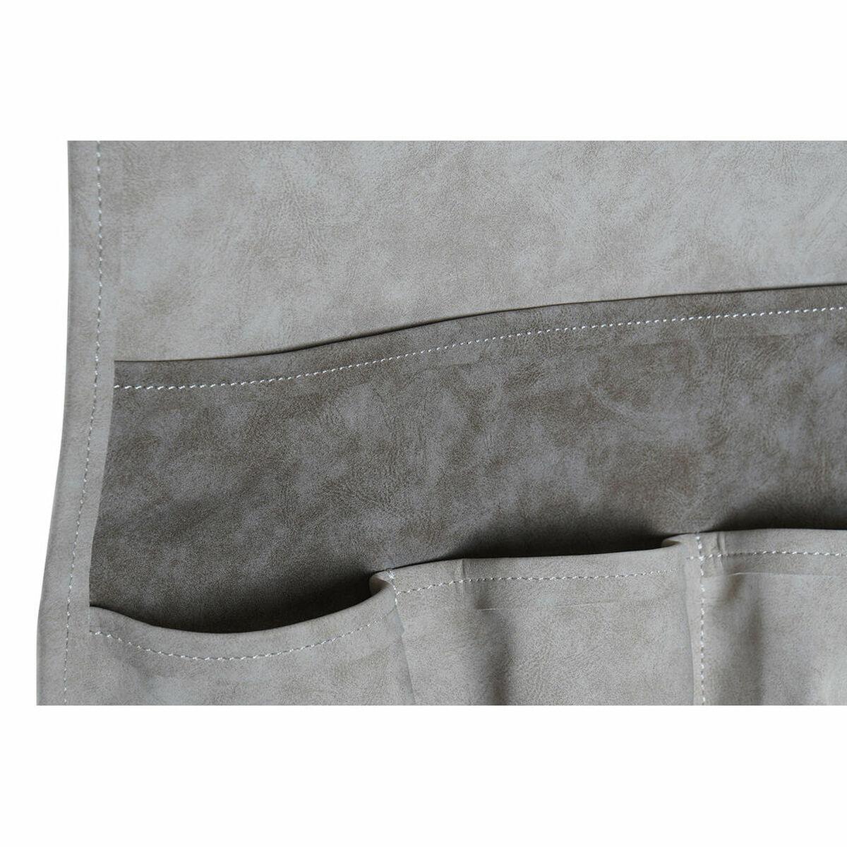 Portamandos DKD Home Decor Gris Gris claro Gris oscuro Poliuretano 30 x 0,5 x 90 cm