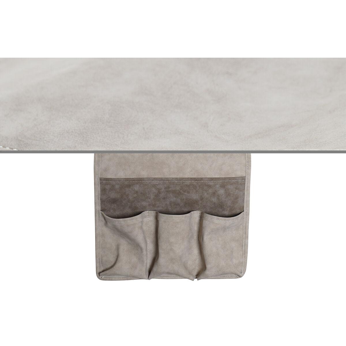 Portamandos DKD Home Decor Gris Gris claro Gris oscuro Poliuretano 30 x 0,5 x 90 cm