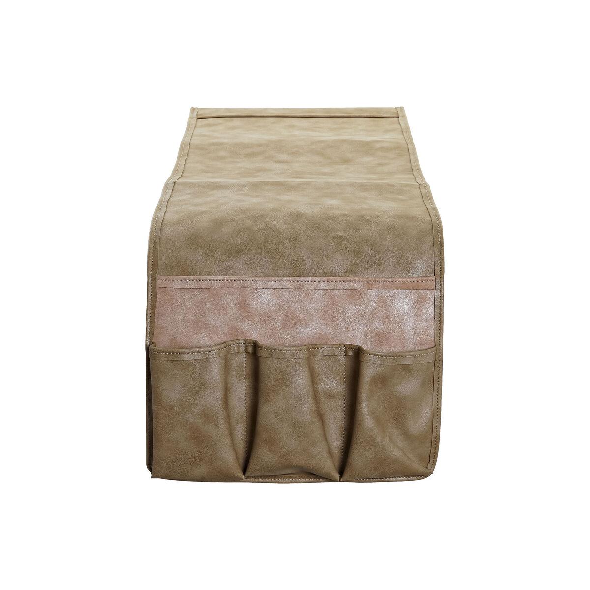 Portamandos DKD Home Decor Marrón Beige Poliuretano 30 x 0,5 x 90 cm