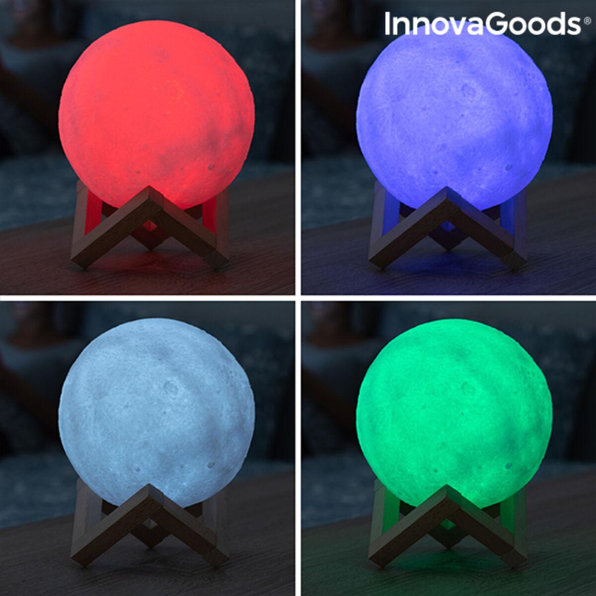 Lámpara LED Recargable Luna InnovaGoods Moondy (Reacondicionado B)