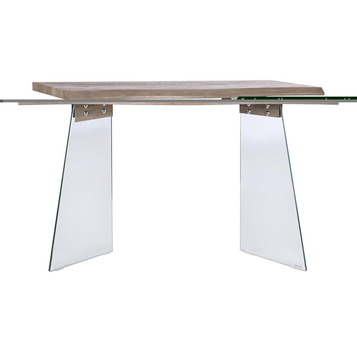 Recibidor DKD Home Decor Transparente Gris claro 120 x 40 x 76 cm