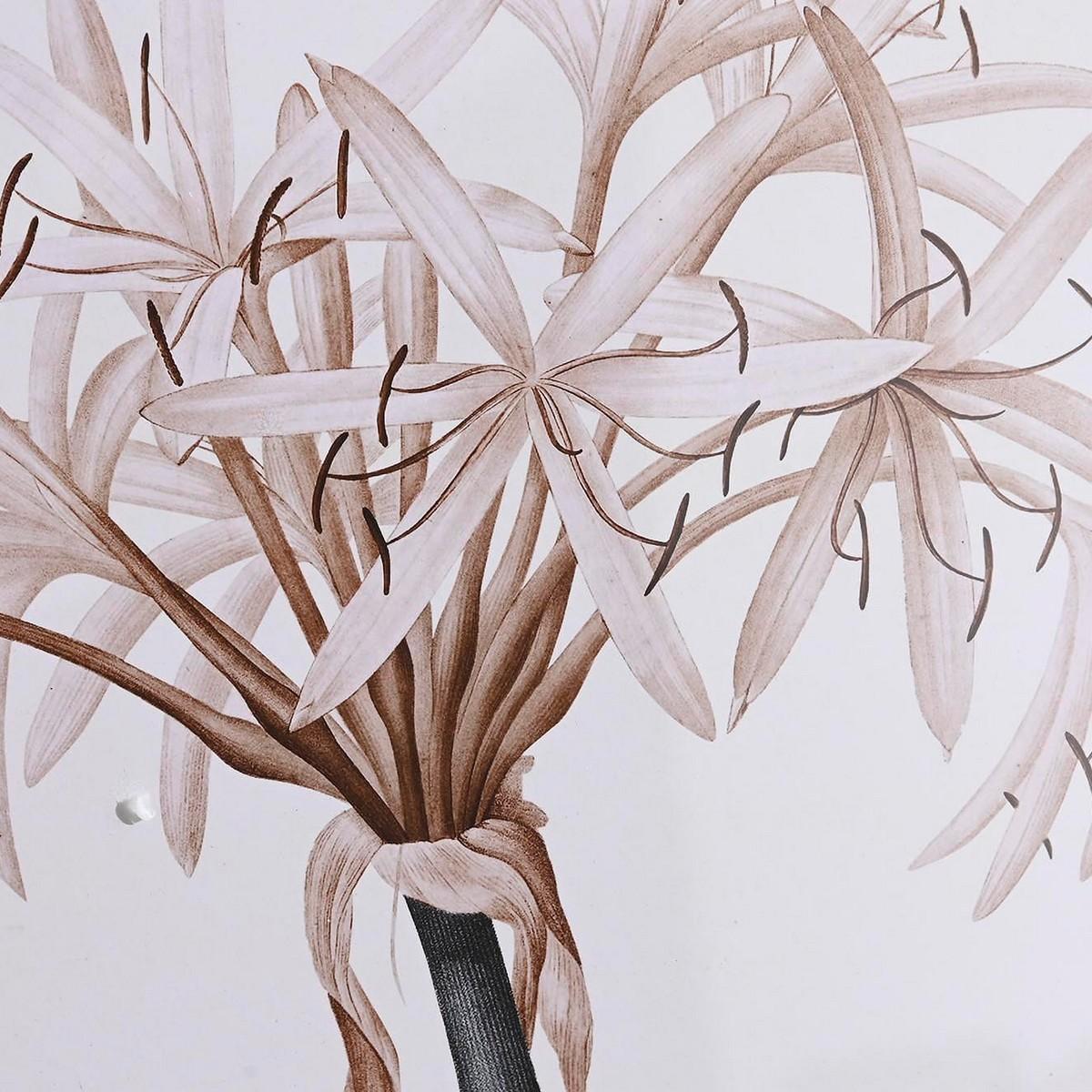 Cuadro DKD Home Decor Cristal Abedul 55 x 70 x 2,5 cm 55 x 2,5 x 70 cm Flores (4 Piezas)