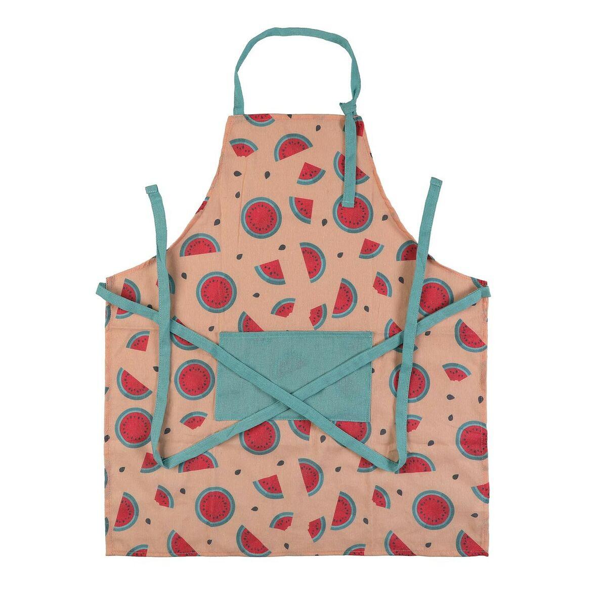 Delantal Versa sandia Poliéster Algodón Nylon (80 x 70 cm)