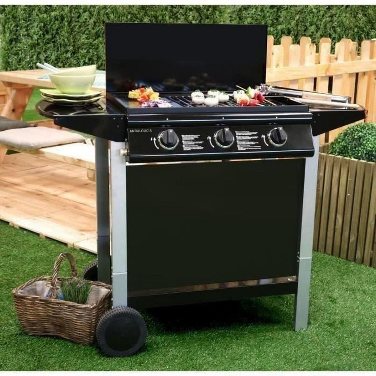 Barbacoa de Gas Grill Garden 10,5 KW (62 x 42 cm)