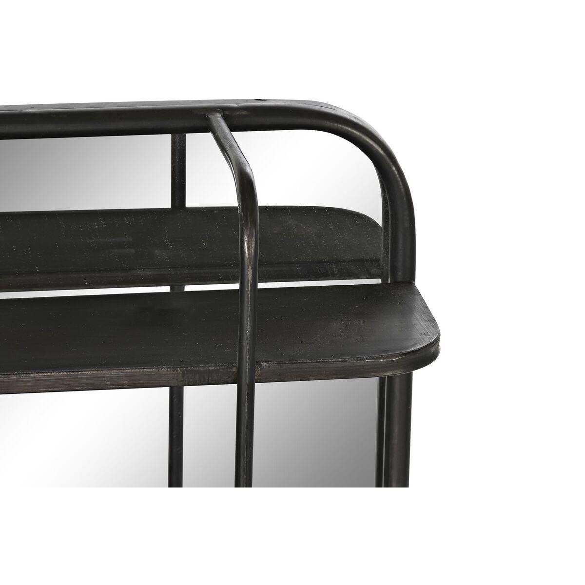 Espejo de pared DKD Home Decor Negro 80 x 12 x 50 cm