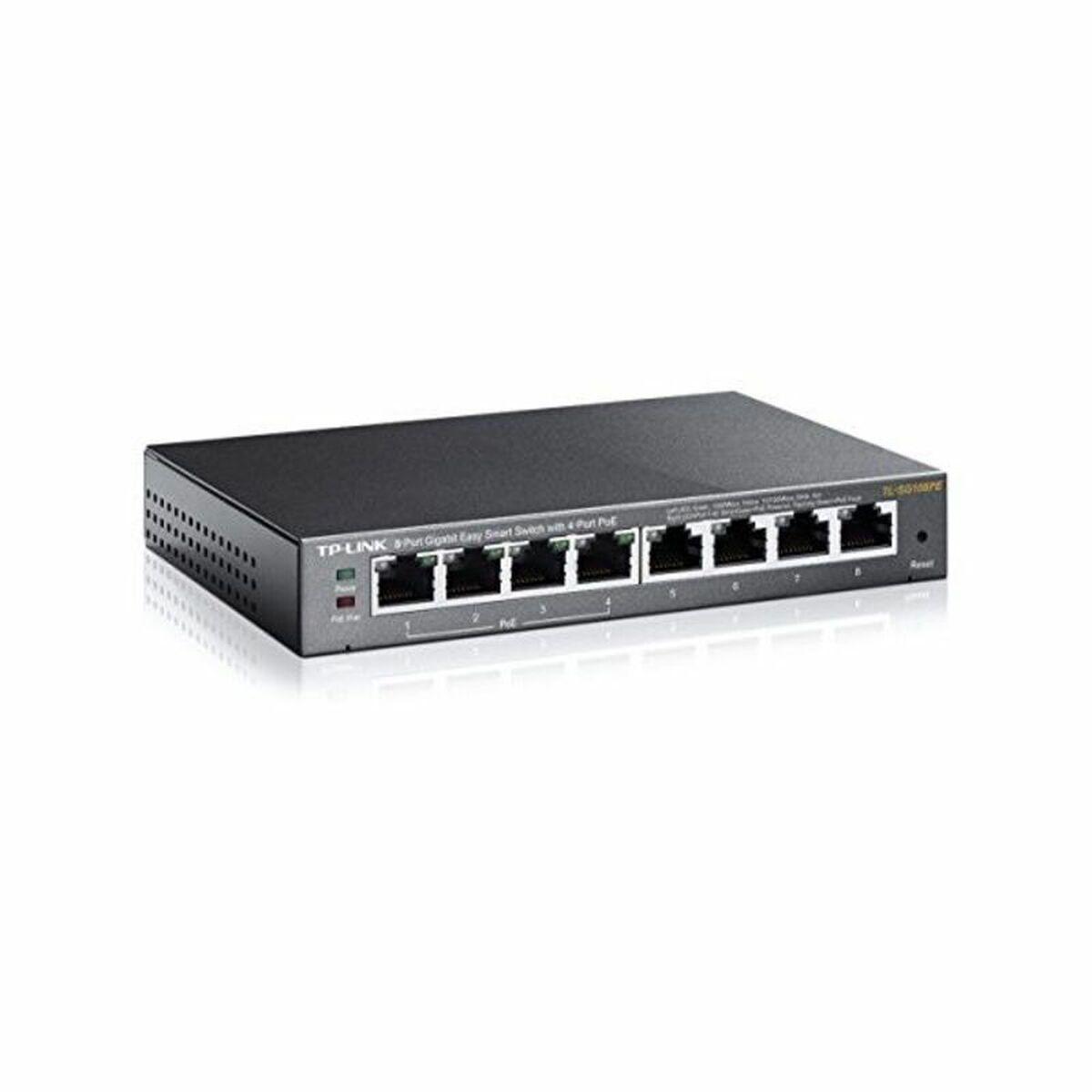 Switch de Sobremesa TP-Link NSWSSO0207 TL-SG108PE 8xGB 4xGB PoE