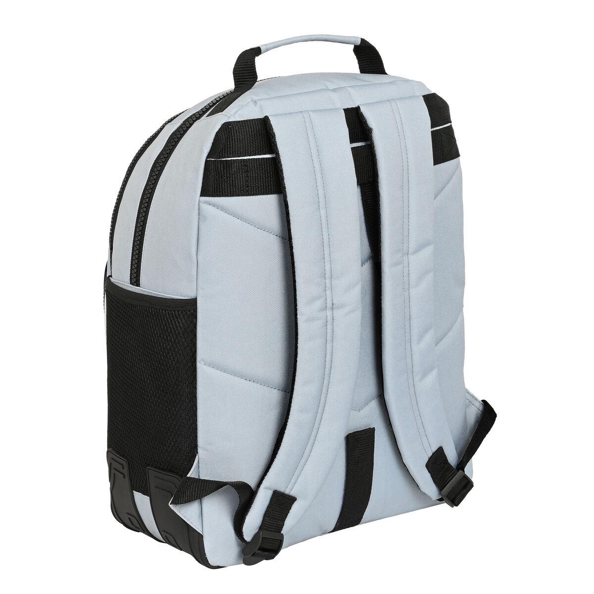 Mochila Escolar F.C. Barcelona Gris (32 x 42 x 15 cm)