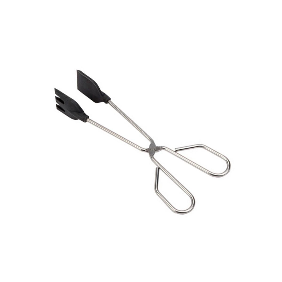 Pinzas de Cocina Sauvic Nailon Acero Inoxidable (30 cm)