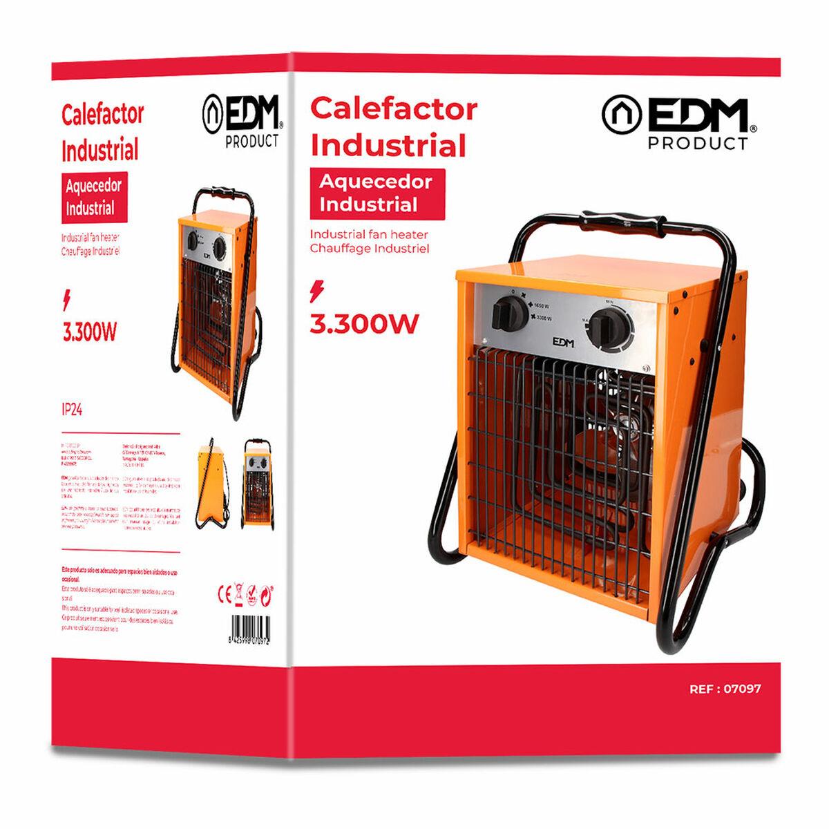 Calefactor Industrial EDM Industry Series Naranja 3300 W