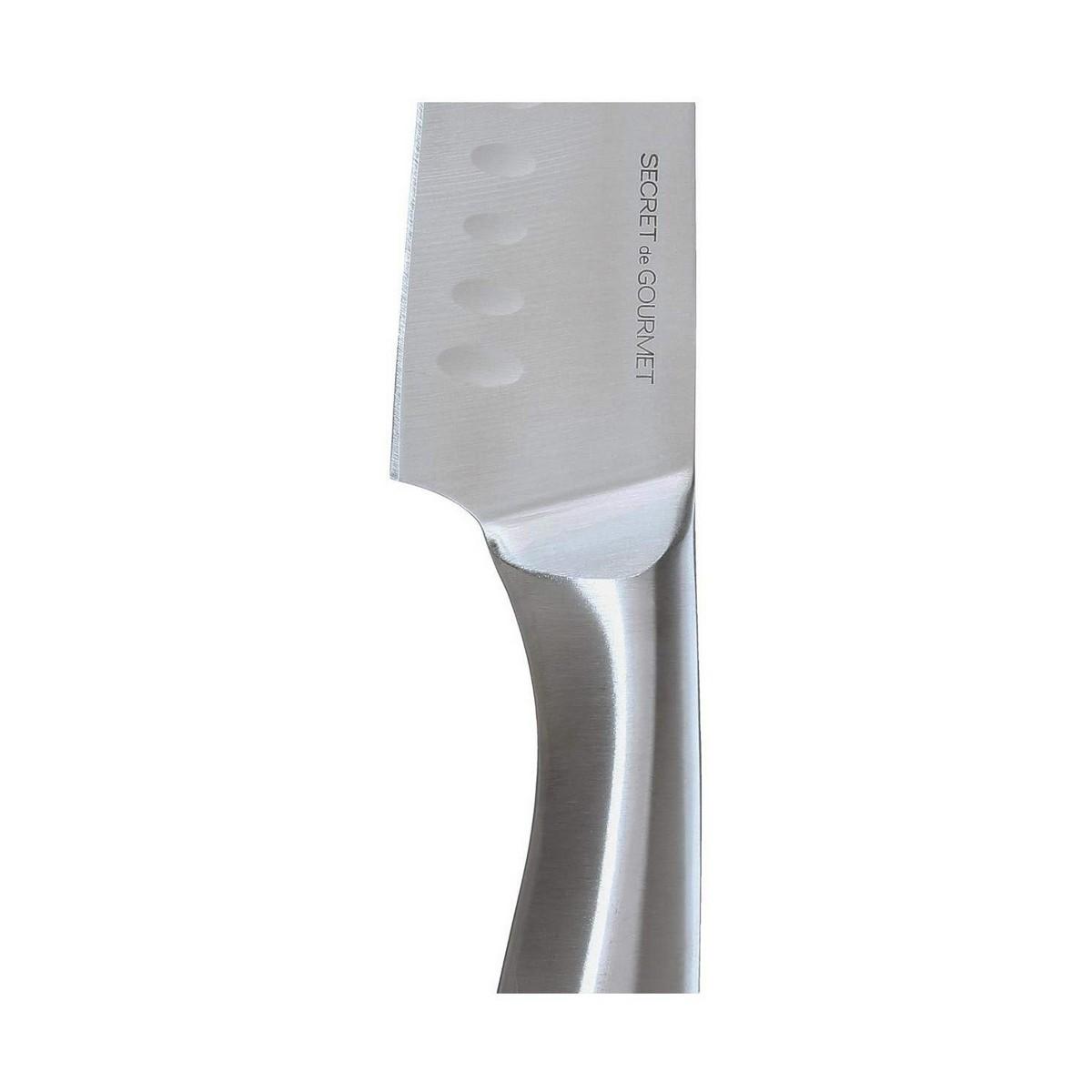 Cuchillo Santoku Secret de Gourmet Acero Inoxidable (31,5 cm)