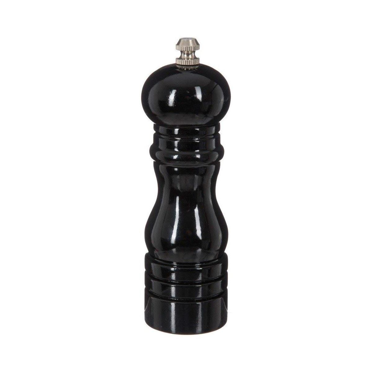 Molinillo para Especias Secret de Gourmet Negro Madera (16 cm)