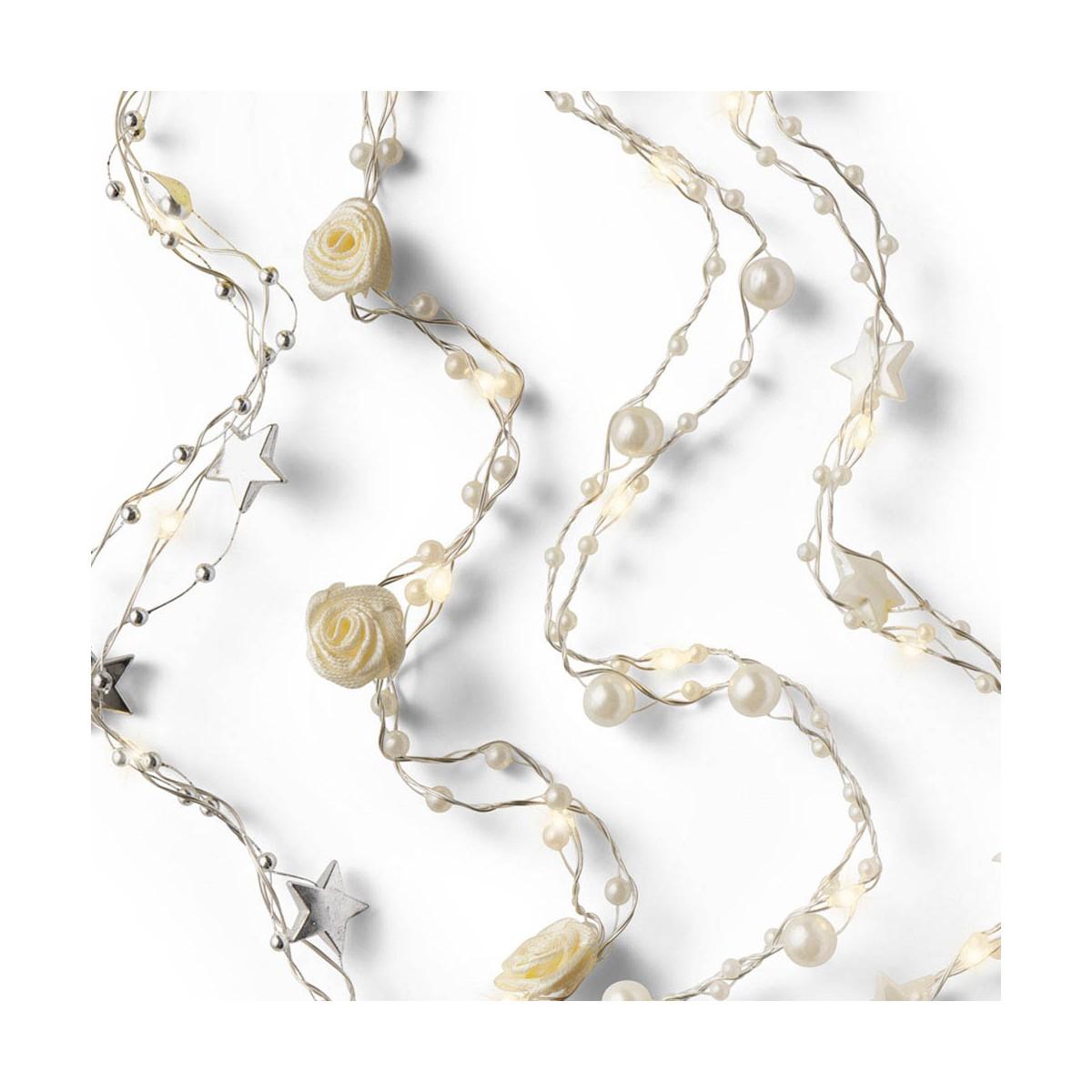 Guirnalda de Luces LED Lumineo Blanco (95 cm)