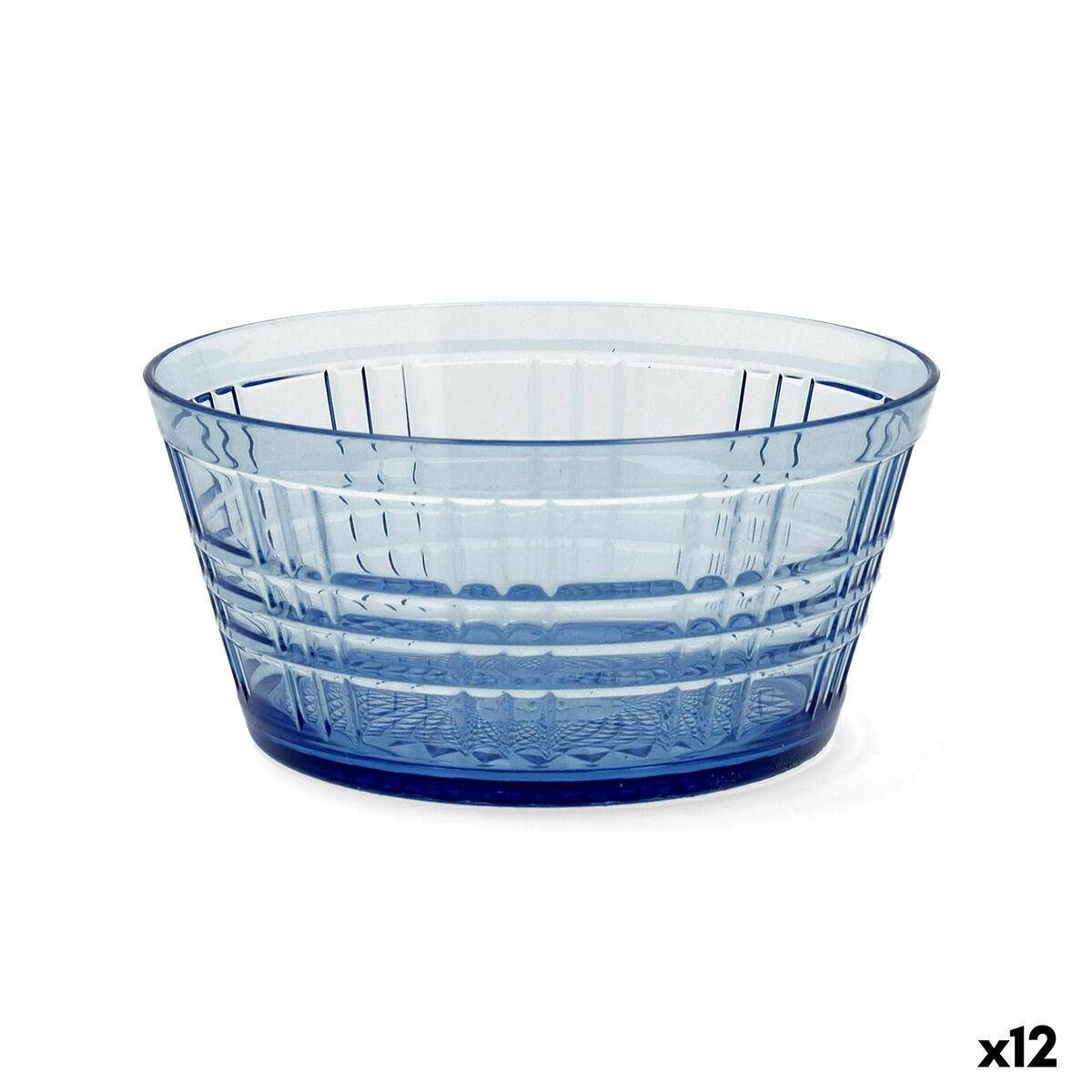 Ensaladera Quid Viba Azul Plástico Ø 18 cm (12 Unidades) (Pack 12x)