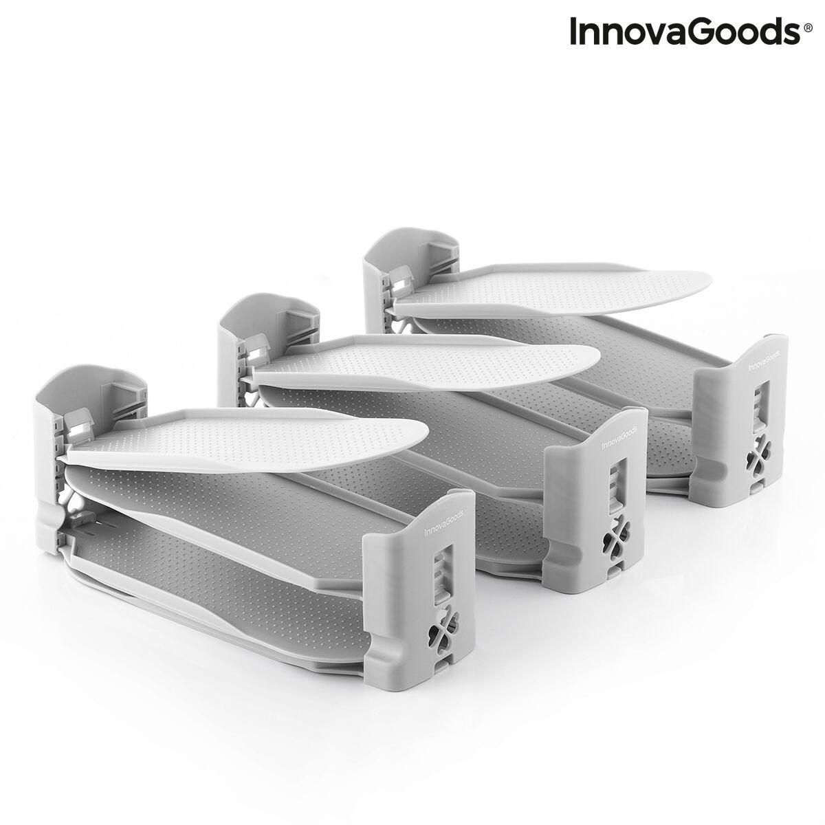 Organizador de Zapatos Regulable Sholzzer InnovaGoods 6 Unidades (Reacondicionado A)